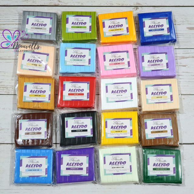 50g Bar Kleydo Polymer Clay Oven Bake Clay 1pc | Shopee Singapore