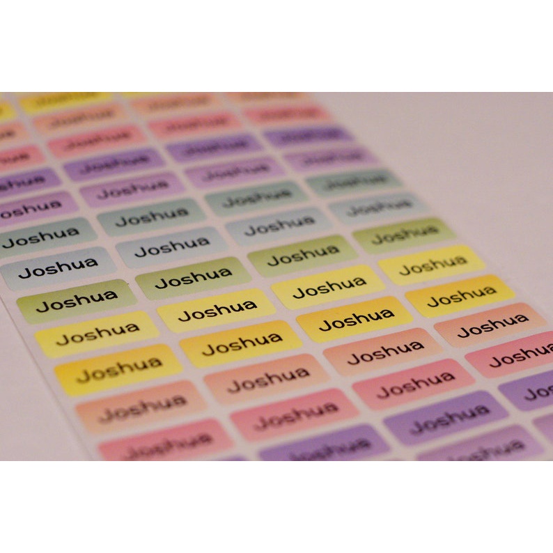 Waterproof Name Labels, Sea Animals Name Labels, Camp Label, Daycare Labels,  Name Labels for School Supplies, This Belongs to Name Label 