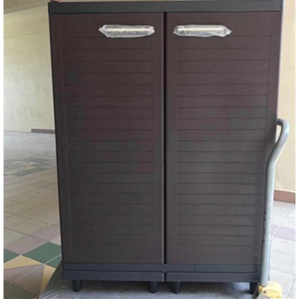 Plastic Shoe Cabinet Waterproof Material Outdoor Shoe Cabinet Shoe Cabinet 1 3 Working Days Delivery