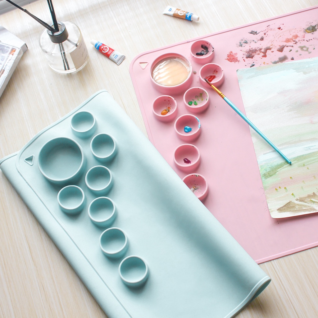 Art Living Resuable Silicone Painting Mat Drawing Mat for Arts Craft ...