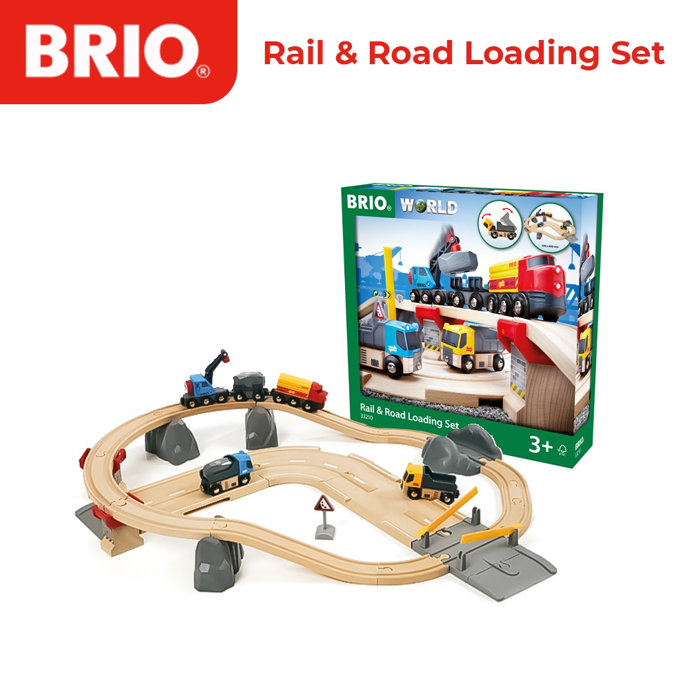 Rail and road loading set brio online