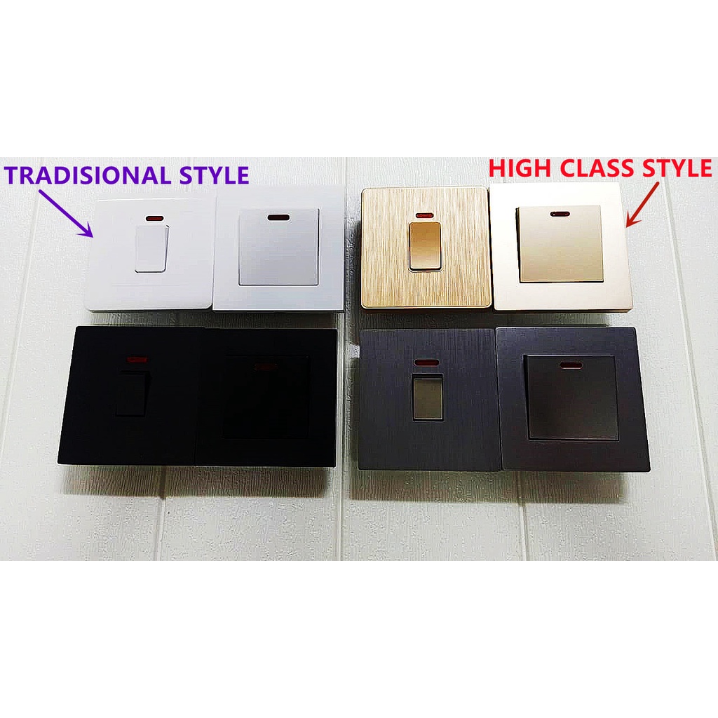 20A SUIS EKON PENYAMAN UDARA / PEMANAS AIR ( SWITCH AIRCOND / WATER ...