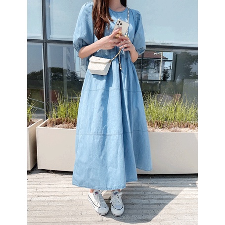 Maxi dress hot sale korean style