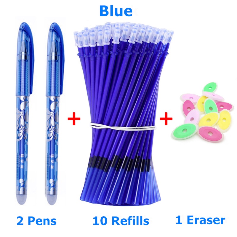 Office Signature Gel Pen Refill Magic Erasable Pen Accessories 0.7mm Purple  Red Ink Writing Tools Material Escolar - China Erasable Pen, FRI Xion Erasable  Colored Pens