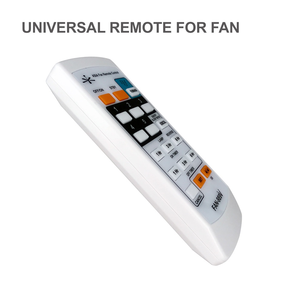 Universal Fan Remote Control Compatible for EURO-UNO for RUBINE for KHIND  for MILUX for MISTRAL for OSHINO for Midea etc Wall/Ceiling Fan