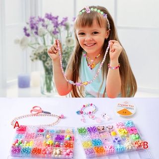 1000pcs DIY Handmade Beaded Children's Toy Creative Loose Spacer Beads  Crafts Making Bracelet Necklace Jewelry Kit Girl Toy Gift - Realistic  Reborn Dolls for Sale