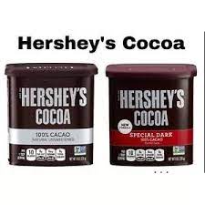 Hershey's Cocoa Powder 100% Cacao Natural Unsweetened/Special Dark ...