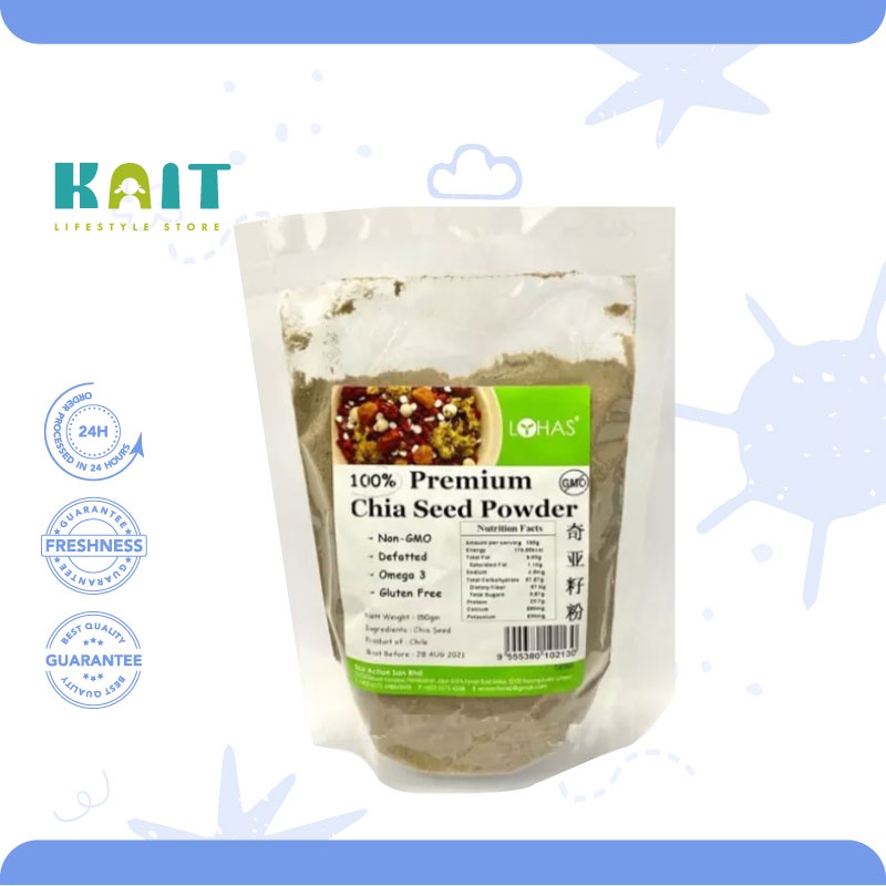LOHAS Premium Chia Seed Powder (150g)(BB:28FEB 2025) | Shopee Singapore