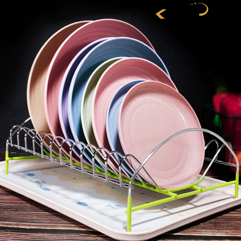 KATELV 4pcs set Modern Simple Colorful Tableware Unbreakable