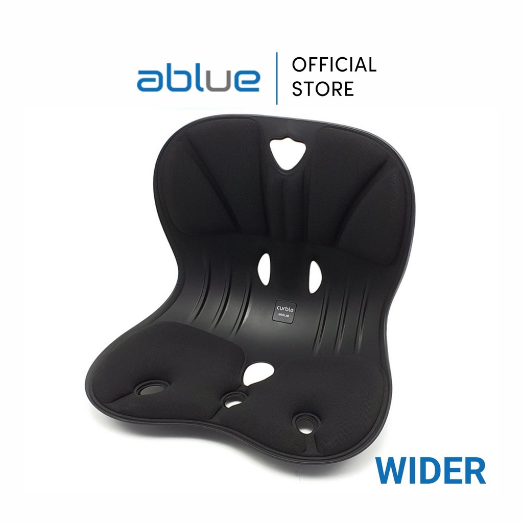 Curble Chair Wider -Perfect Posture Corrector Chair Helps Reducing Lower  and Upper Back Pain. Ideal for Work or Study from Home, on Office or  Regular