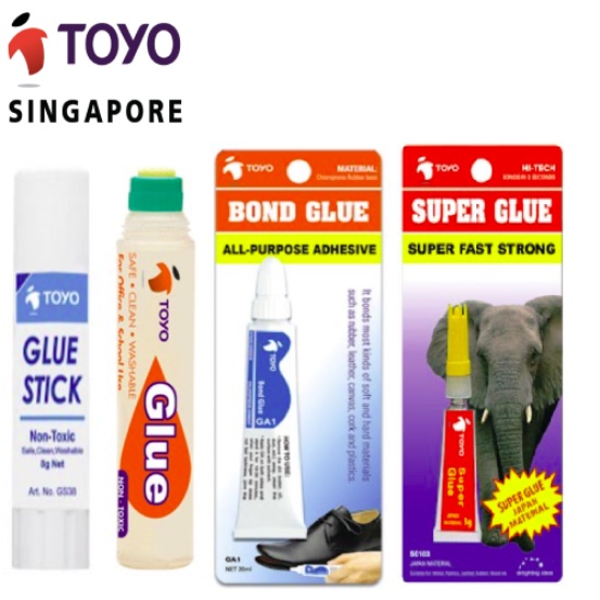 Glue stick clearance material