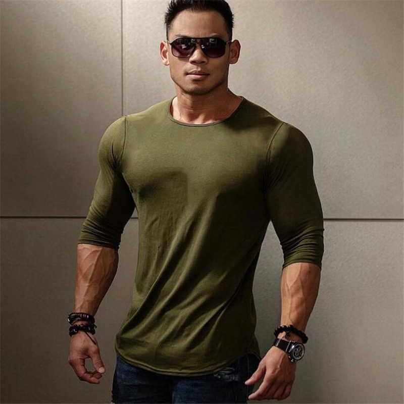 Mens bodybuilding hot sale t shirts