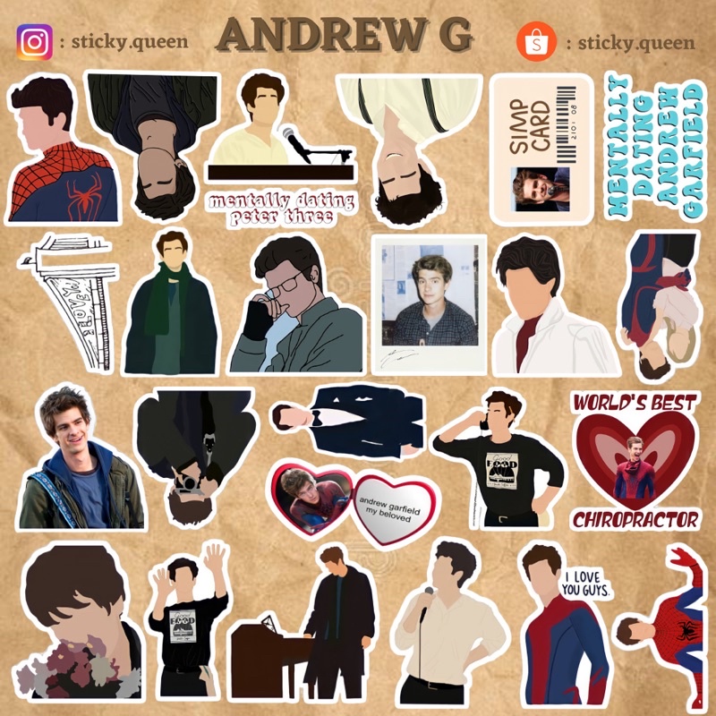 Tumblr ANDREW STICKER G | Shopee Singapore