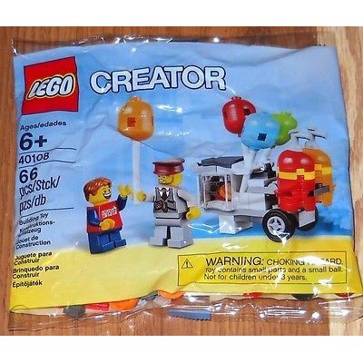 Lego 40108 Balloon Cart Polybag Shopee Singapore