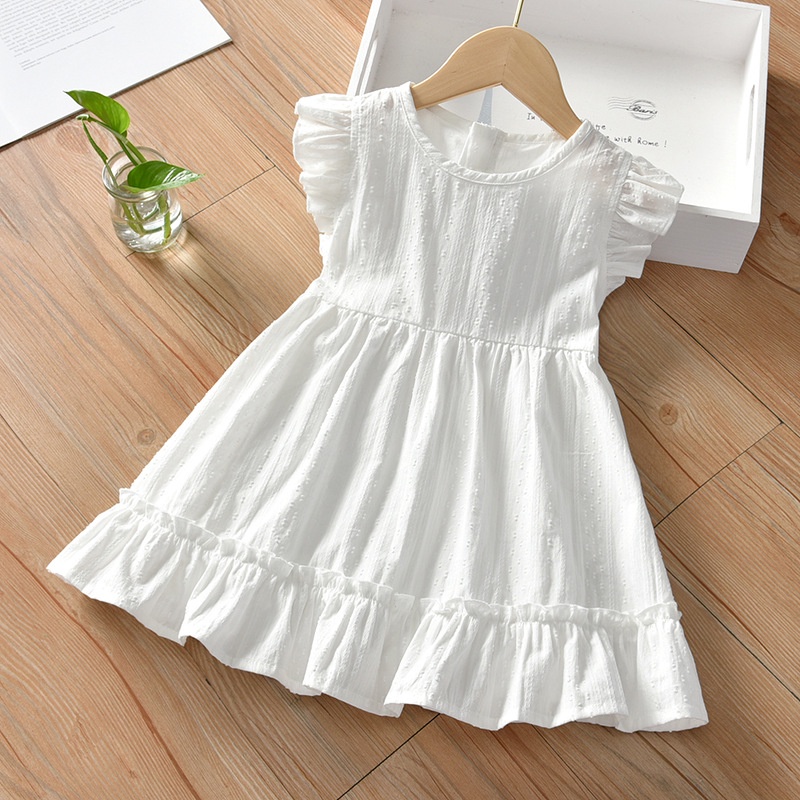 Childrens white 2024 cotton dresses