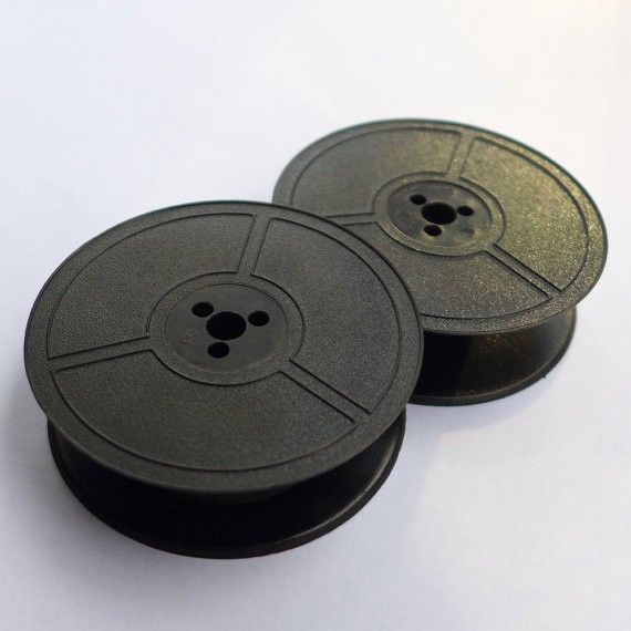 TWIN SPOOL GROUP 1 Typewriter Ribbon (black) | Shopee Singapore