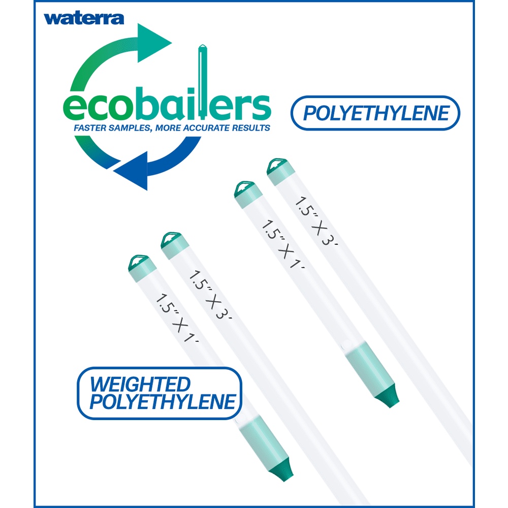 Waterra Polyethylene eco Bailers Groundwater Sampler Weighted ...