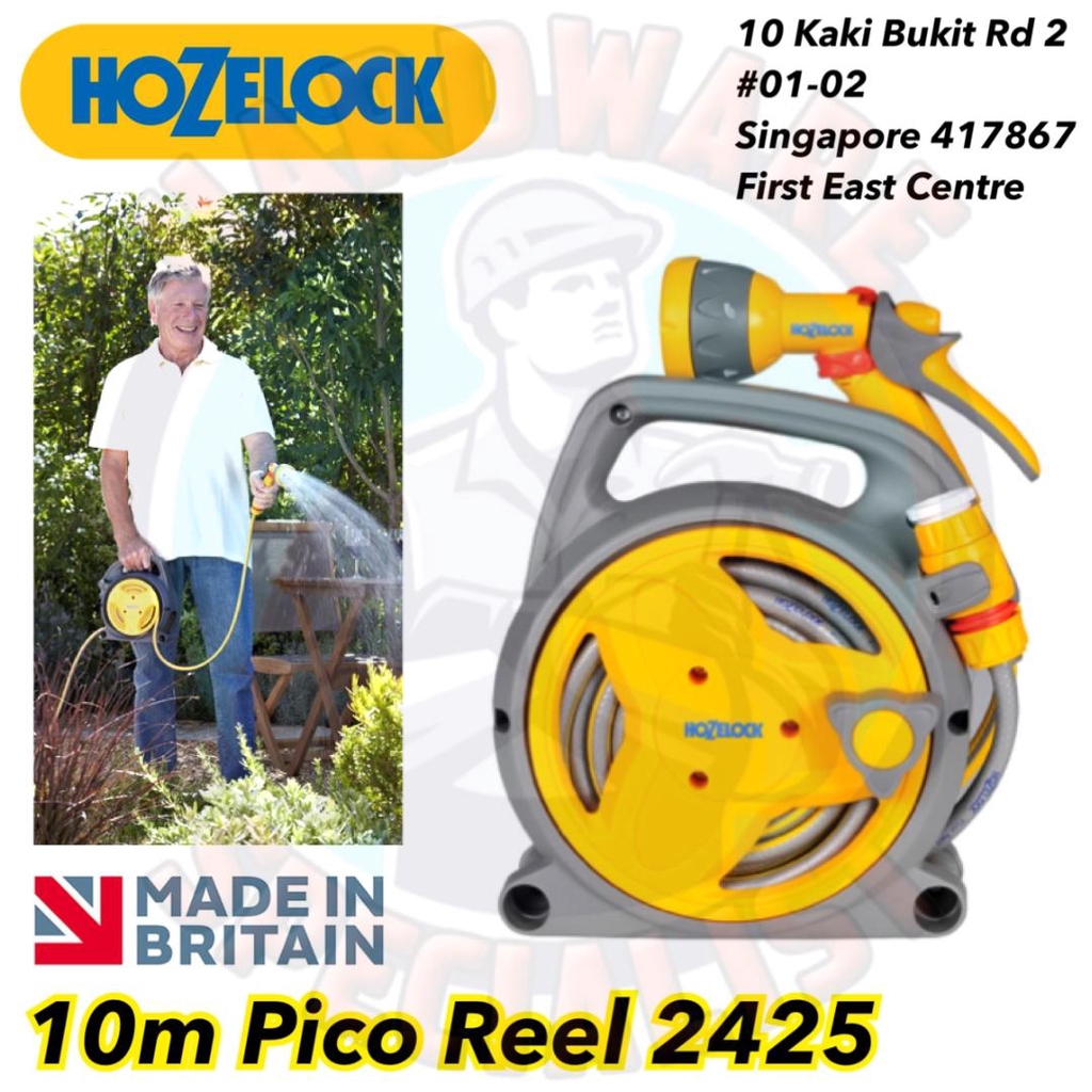 Hozelock 2425 Pico Reel (10m Water Hose Reel)