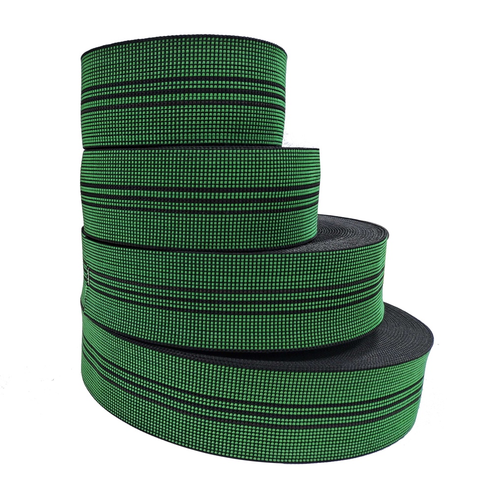 50/70mm High Strength Upholstery Elastic Webbing Tape for Hammock