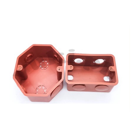 PVC orange Junction box, Utility box, Junction box for electrical ...