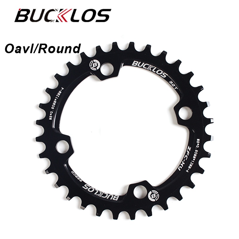 BUCKLOS 96BCD MTB Bike Chainring 32-38T Narrow Wide Bicycle Chain Ring ...