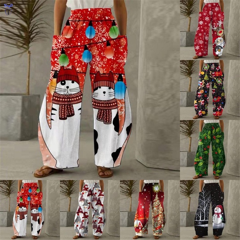 Christmas trousers store womens