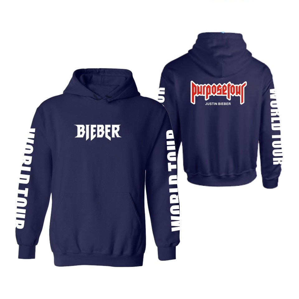 Purpose tour sale hoodie white