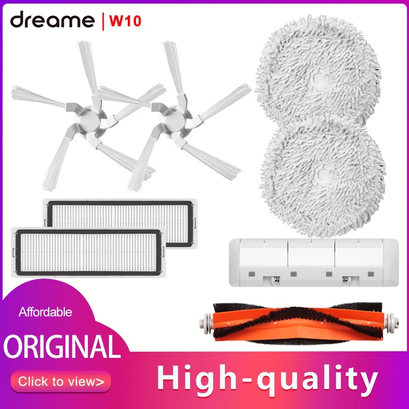 Dreame W10 Accessories of Main Side Brush Filter Mop Cloth for Dreame