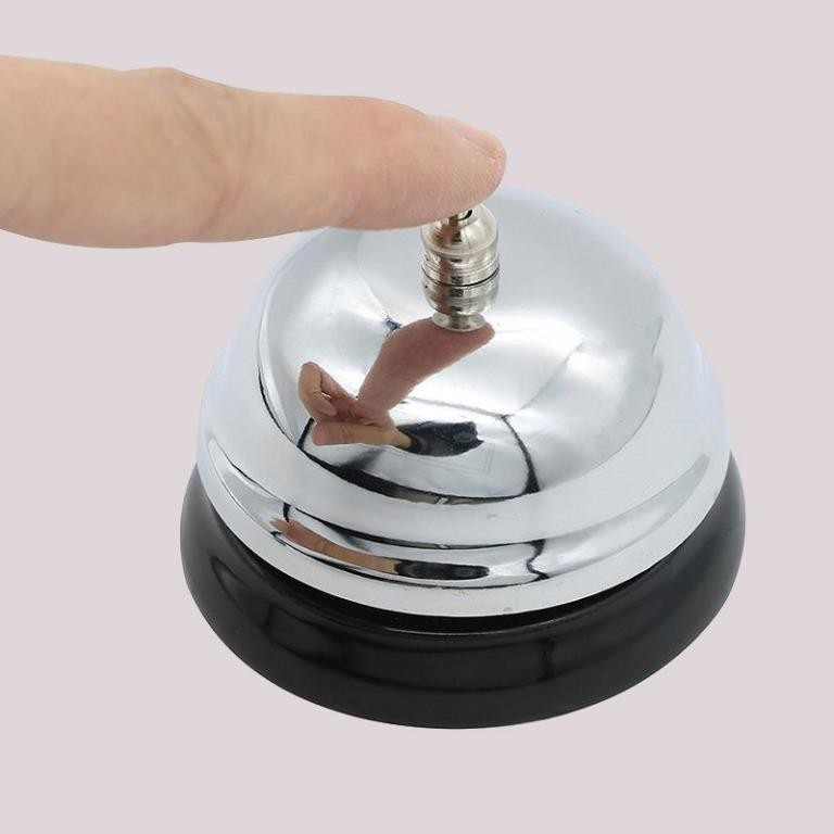⭐ [SG SELLER] ⭐ Hotel Kitchen Restaurant Service Reception Desk Bell ...