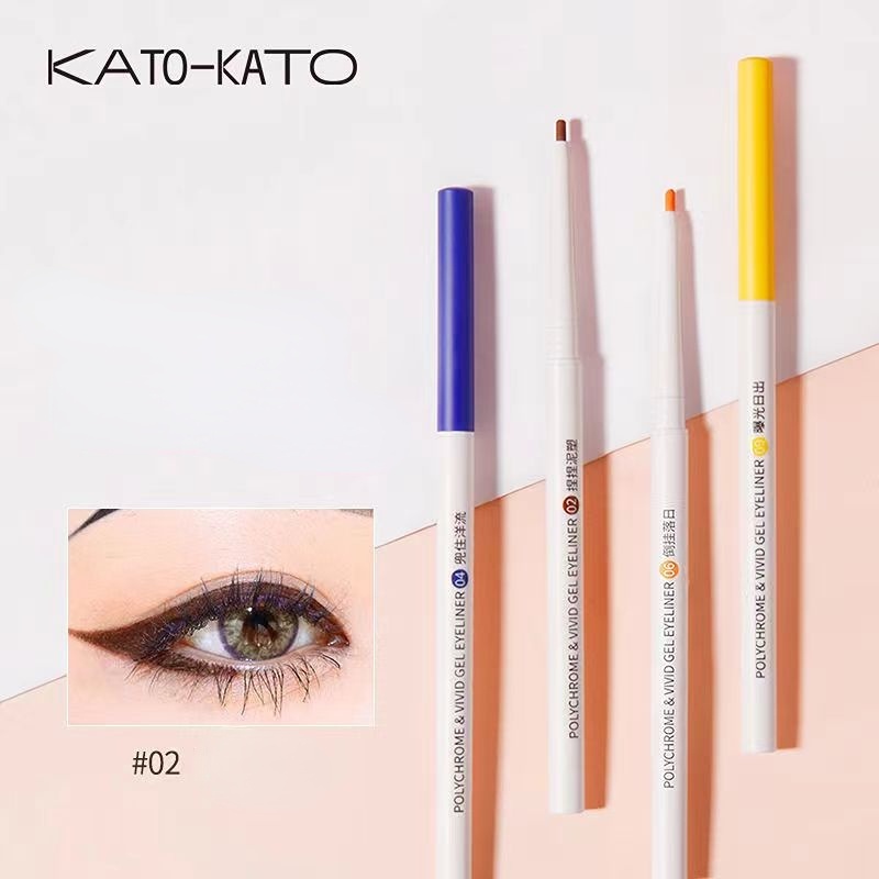 KATO Eyeliner Gel Pen Liquid Waterproof Nonsmudge Longlasting
