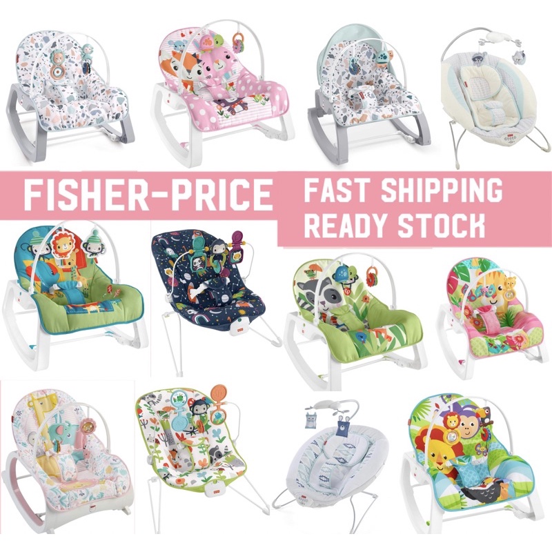 🌟BNIB Ready stock 🇺🇸 USA Import🌟 Fisher Price Infant to Toddler Rocker