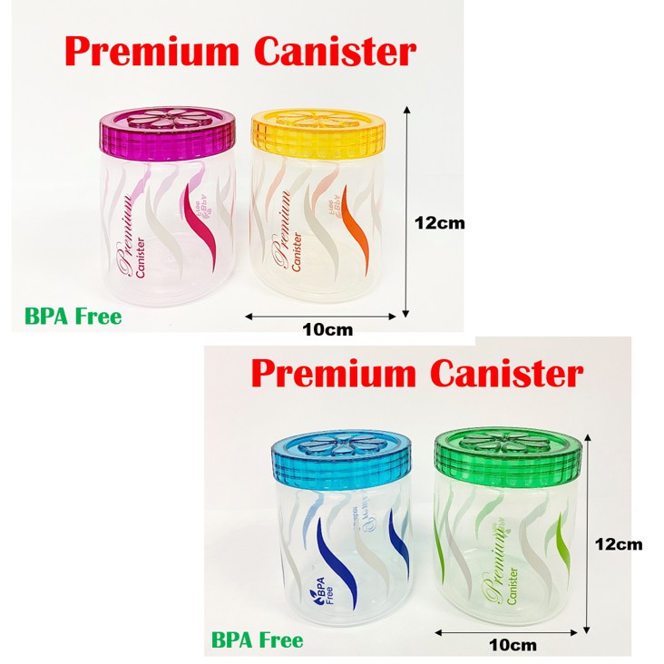 1pc Bekas Kuih Raya/ Raya Cookies Container / Raya Crystal Canister ...