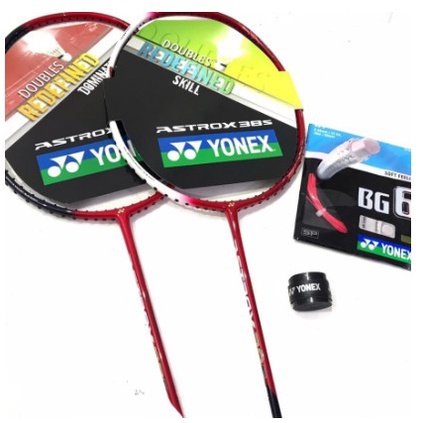 Badminton RACKET - ORIGINAL YONEX ASTROX 38D 38S RACKET ( GRIP SENAR ...