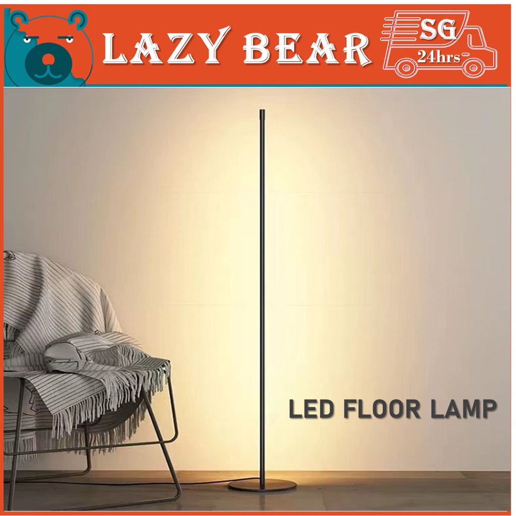Floor Lamp LED Modern Nordic Minimalist Simple Light Luxury Standing ...