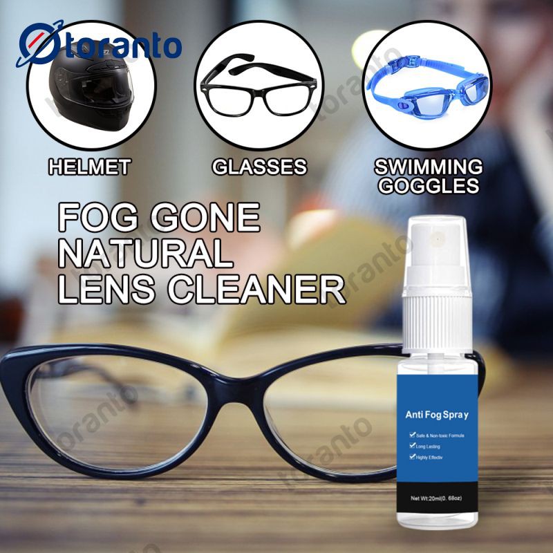 Defogger For Car Windshield, 20ml/50ml/100ml Ski Goggles Anti Fog Spray -  Swimming Goggles Cleaning Spray Kit, Lens Spray Cleaner For Traveling, Busi