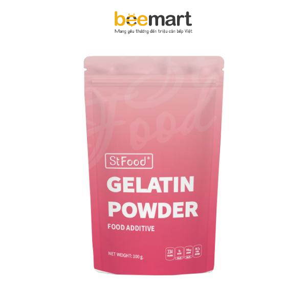 Stfood Gelatin Powder 100g Shopee Singapore