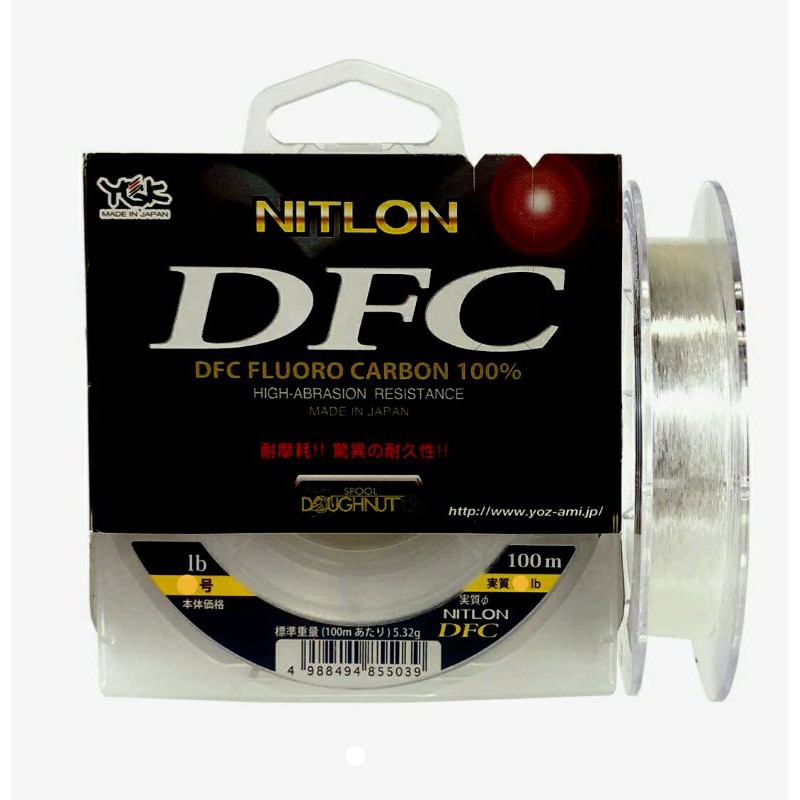 YGK Nitlon DFC 100% Fluorocarbon Fishing Jigging Luring Leader Made In  Japan