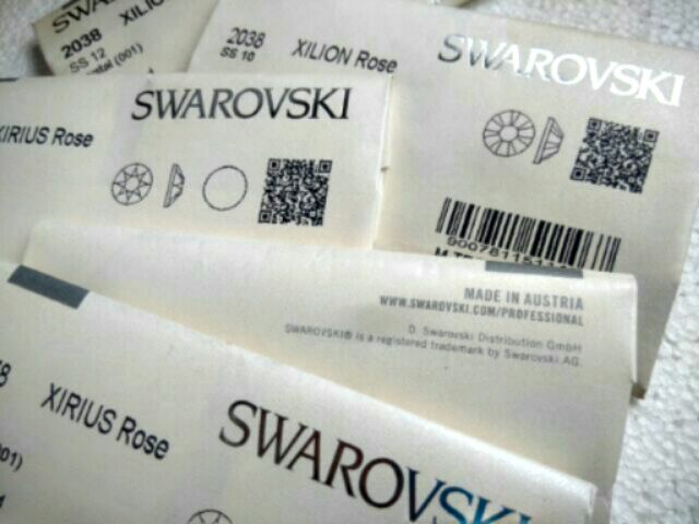 SWAROVSKI Hotfix Crystal Batu Manik SS8 SS10 SS12 SS16 S20 SS30