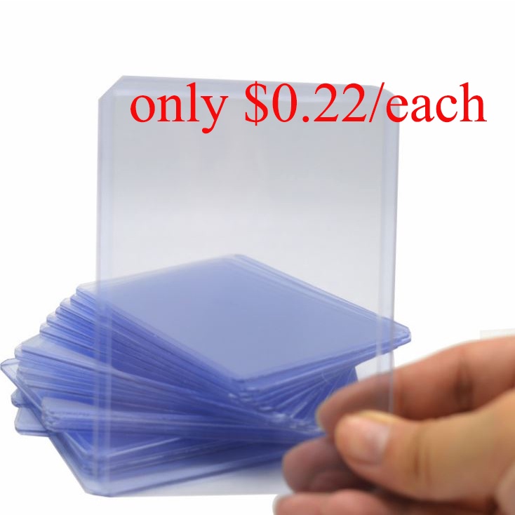 [TMK] 25 pcs Toploader / 35PT Clear Toploader / Lomo Card / Top Loader ...
