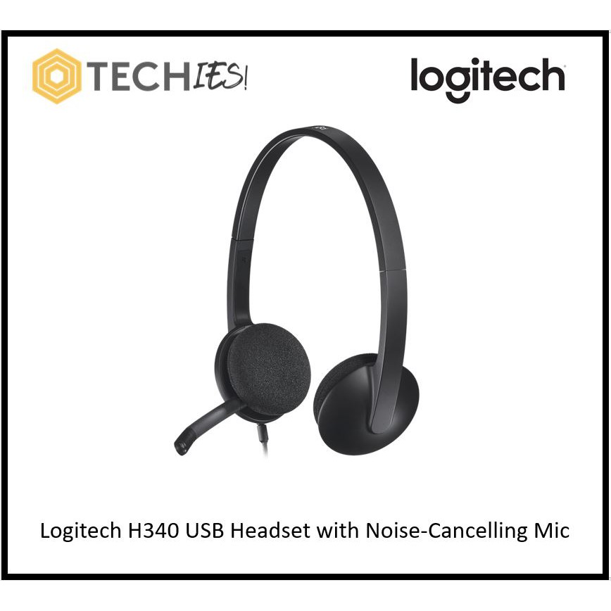 Logitech h340 noise cancelling sales