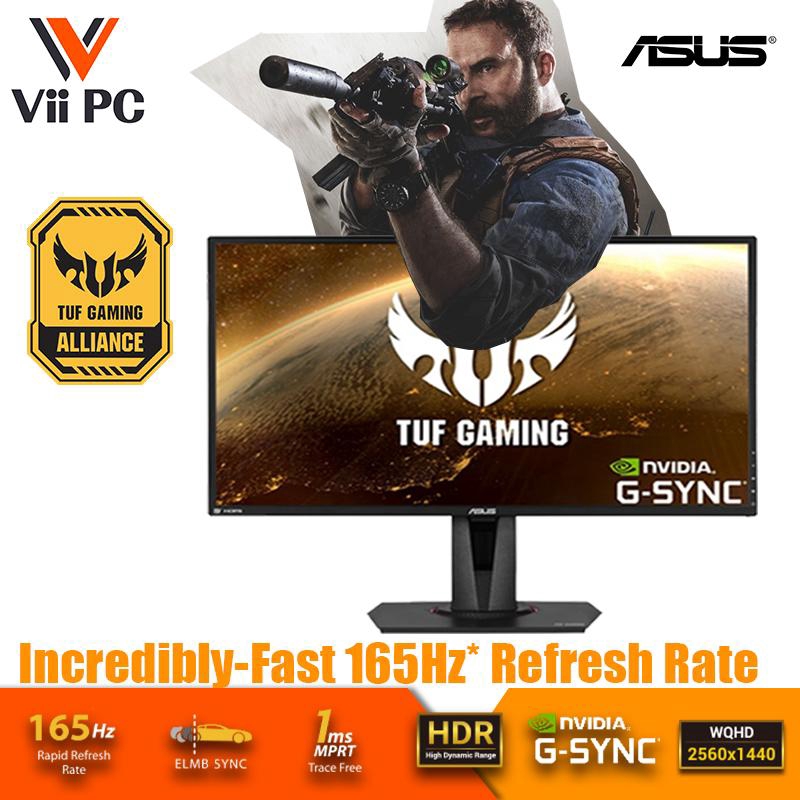 ASUS VG27AQ TUF Gaming VG27AQ HDR Gaming Monitor Sync G-SYNC Compatible ...