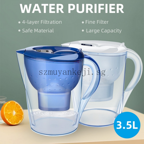 High quantity Alkaline Water Filter Pitcher With Cartridge 6Stage