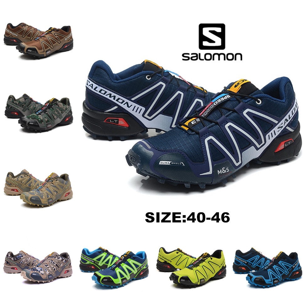 Salomon Speed Cross Iii Men'S Cushioning Hiking Shoes Sneakers Outdoor