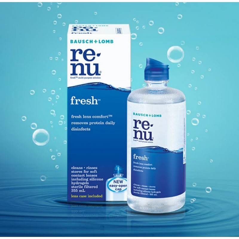 [Exp 10/25] BAUSCH + LOMB Renu Fresh Contact Lens MultiPurpose