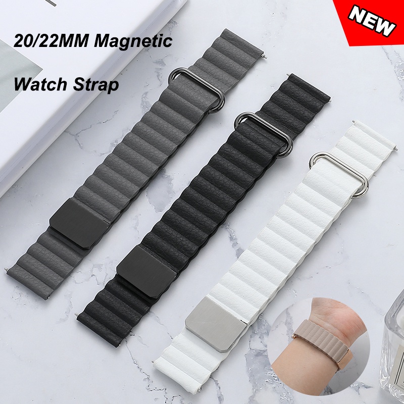 22mm magnetic watch online band