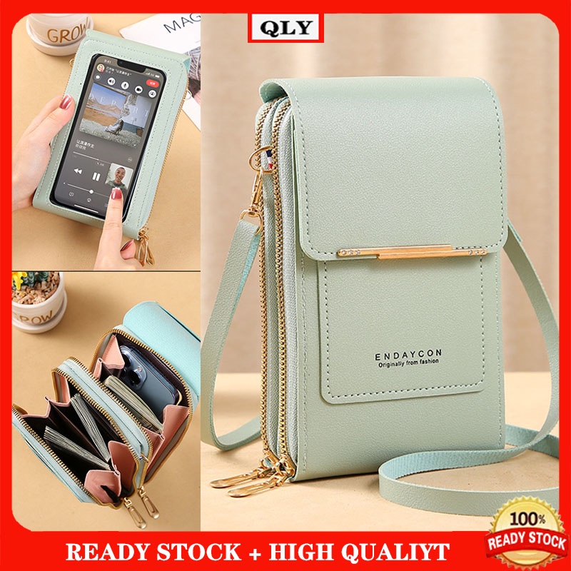 Touch Screen Mobile Phone Bag Women Small Messenger Bag Fashion Key