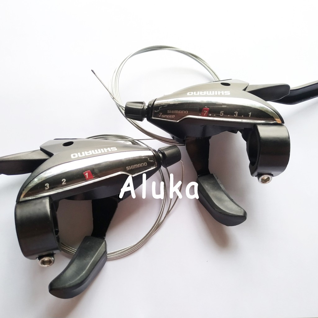 SHIMANO Acera STEF65 Mountain Bike Shifter Brake Shifter Sets VBrake Fit Black MTB Road