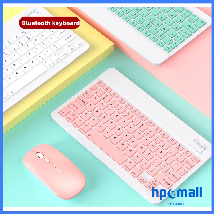 【SG Seller】Wireless Bluetooth Keyboard Compatible with Phone / Pad / PC ...