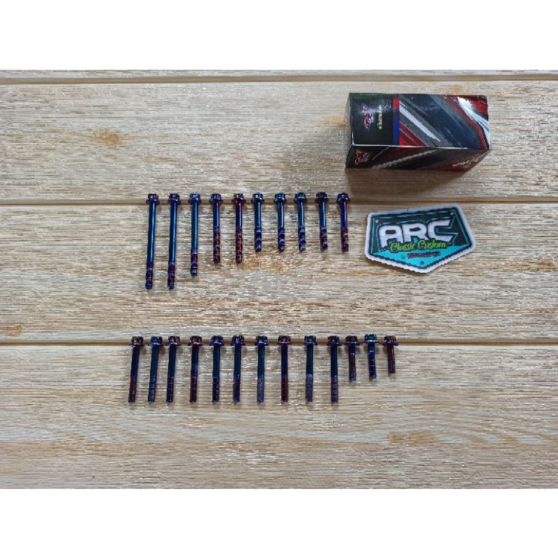 HONDA MESIN CB GL MEGAPRO TIGER ENGINE BLOCK PROBOLT BOLT ENGINE CRANK ...