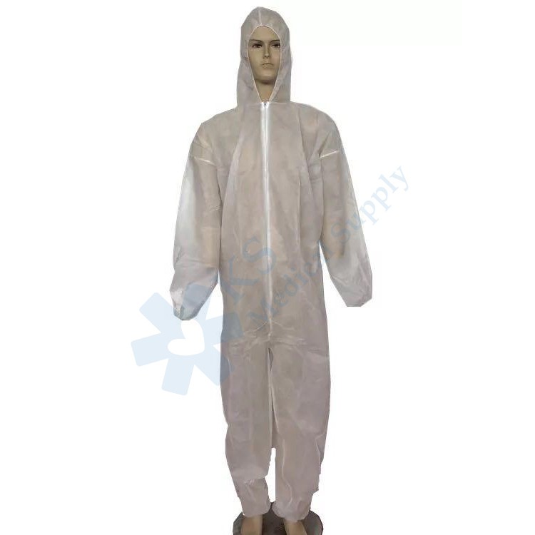 [SG READY STOCK!] PPE Adult Disposable Suit Coveralls Shopee Singapore